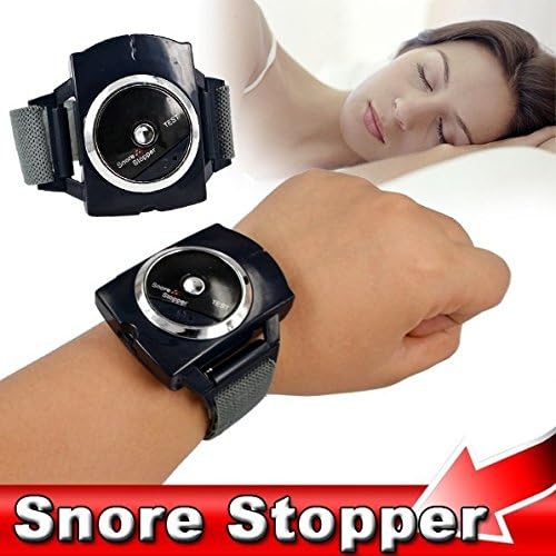 Snore Stop Anti Snoring Biosensor Infrared Detects Wristband Watch Eliminator Apnea Guard Night Sleeping Aid