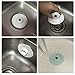 JJMG NEW 2in1 Silicone Water Universal Drain Stopper/Hair Catcher For Kitchen Sink, Bath Tub, Bathroom Sink, Bathroom Drains, Stop Bugs Coming Out From Your Sink Or Bath Tub (Set of 2 Drain Stoppers)