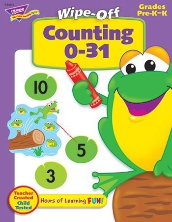 Counting 0-31 Wipe-Off Book
