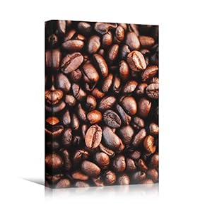 signwin Canvas Wall Art Coffee Beans Abstract Colorful...