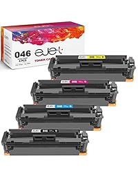 Cartucho de tóner de repuesto para Canon 046 046H compatible con impresoras MF733Cdw MF731Cdw MF735Cdw LBP654Cdw (4 unidades)