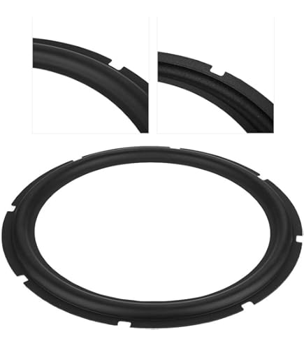 Kit De Réparation De Haut-parleur Universel 12 Pouces, Anneaux Surround De Haut-parleur, Réparation De Bord De Woofer En Caoutchouc, Pièces De Réparation De Caisson Basses, Pièces