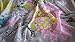 E-Clover Herebuy - Unique Women's Floral Scarves: Chiffon Flowers & Birds Printed Scarf (Gray01)