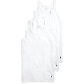 Polo Ralph Lauren Mens Slim Fit Cotton Tank 3-Pack