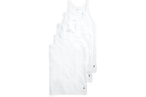 POLO RALPH LAUREN Mens Slim Fit Cotton Tank 3-Pack