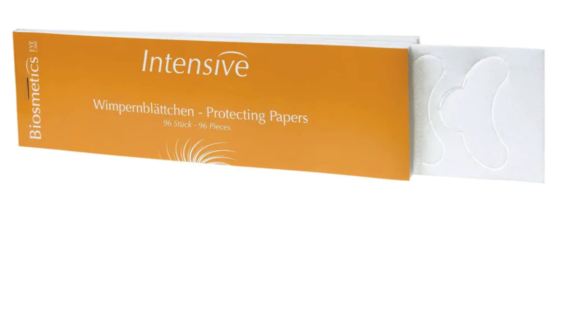 Biosmetics Intensive Unwaxed Eyelashes Protecting Paper 96 Pieces, 0.18 kg