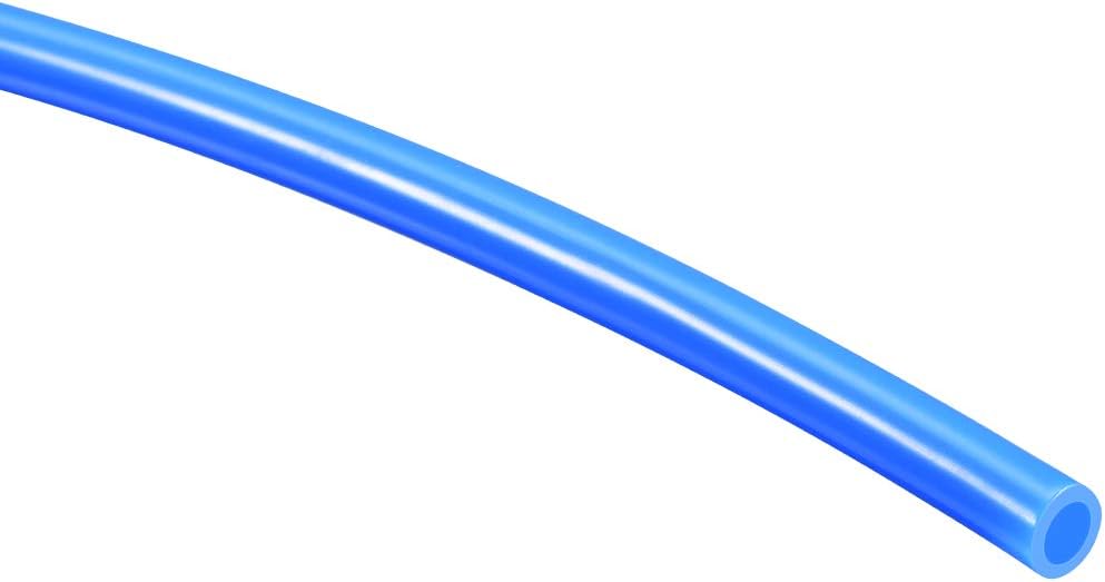 sourcing map Pneumatic Tubing, 6mm(0.23") OD x 4mm(0.16") ID x 1m(3.28ft) Air Brake Tubing Nylon PA12 Air Line Hose Blue
