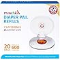 Munchkin Diaper Pail 7 Layer Lavender Scented Refill Bags...