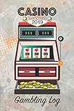 Casino Gambling Log: 2019 Daily Planner Gaming Organizer by Casino Queen