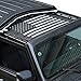 Voodonala for Jeep JL 2018-2024 Sun Shade Mesh Top Sunshade for 2018-2024 Jeep Wrangler JL JLU 2020 Gladiator JT (US Flag)