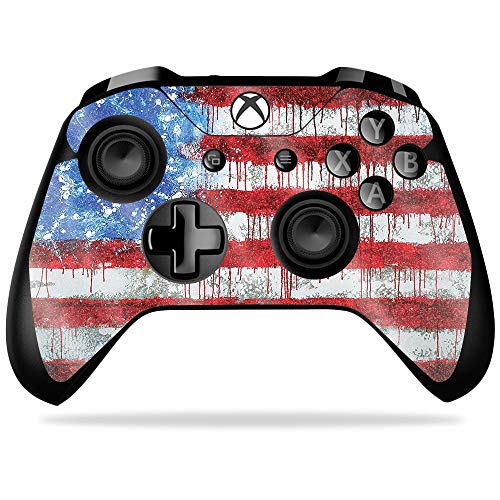 MightySkins Glossy Glitter Skin for Microsoft Xbox One X Controller - Colors Do…