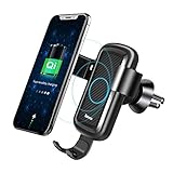10W Wireless Charger Car Mount, Baseus Gravity Phone Holder for Car Air Vent for Samsung Galaxy S8, S7/S7 Edge, Note 8 5, iPhone X, 8/8 Plus and Qi Enabled Device