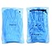 2 pcs Moisturizing Spa Gloves Moisturizing Gel Gloves Gel Line with Essential Oils and Vitamin E (Blue)