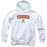 LOGOVISION University of Virginia Arch Logo Black Youth Kids Boy/Girls Pull-Over Hoodie