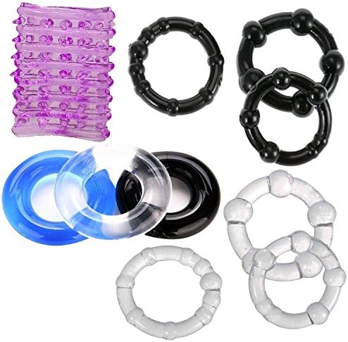 TTXianmu C Ring Quality Silicone: Different Kinds Of C-Ring Massage 10PCS