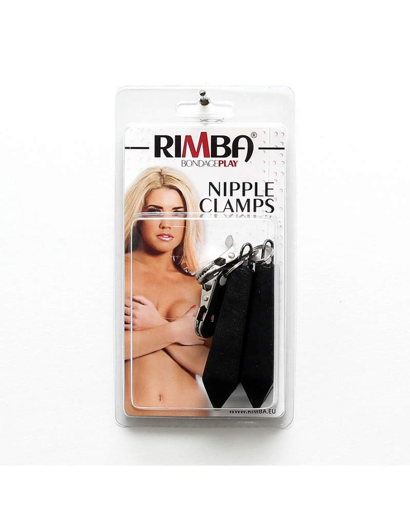 Rimba Breast Clamps with Weights (2 x 100 gr.) Black One Size