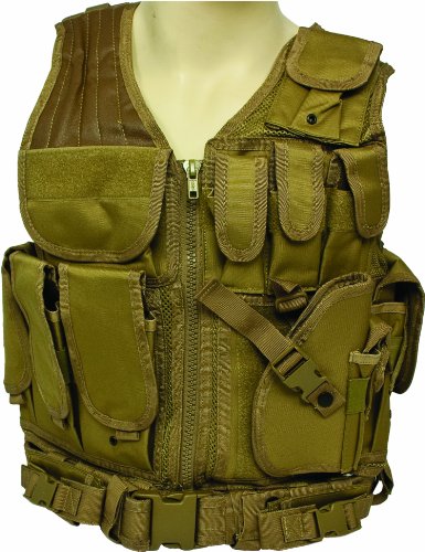 Red Rock Outdoor Gear Cross Draw Vest, Coyote - Thumbnail 3