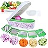 Vegetable Chopper, Pro Onion Chopper Slicer Dicer Cutter Grater for Kitchen Cheese, Fruit & Veggie Salad Chopper, Veg…