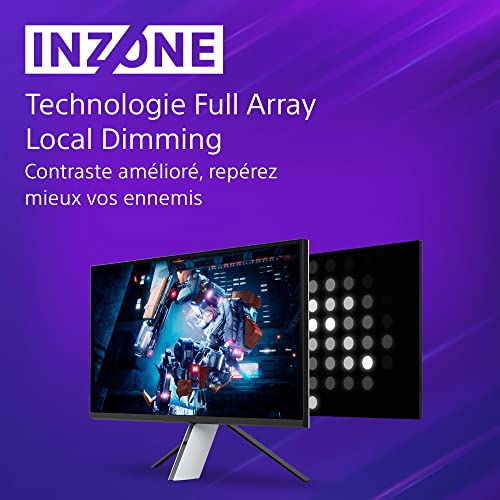 INZONE M9 - Ecran Gaming 27" : 4K 144Hz 1ms Full Array - Local dimming HDMI 2.1 VRR (modèle 2022)