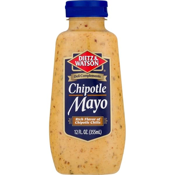 DIETZ & WATSON SMOKEY CHIPOTLE MAYONNAISE, 12 OZ
