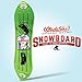 Sledsterz The Original Kids' Snowboard by Geospace (Green)