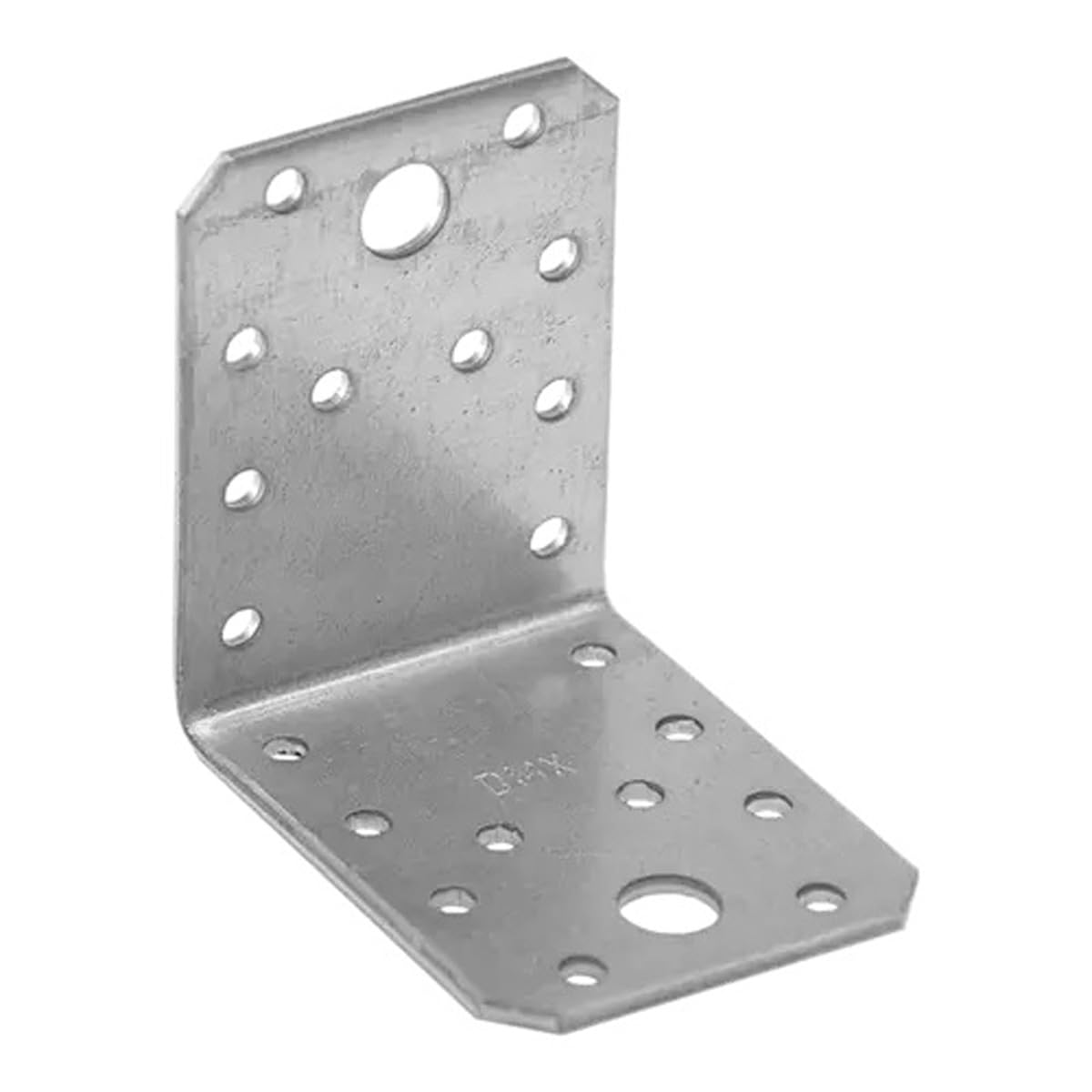 70mm x 70mm x 55mm x 2.5mm Galvanised Angle Brackets for Wood Timber Steel - Zinc Plated Steel KL2 (Pack of 1) L09ABC