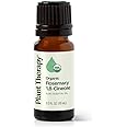 Plant Therapy Organic Rosemary Essential Oil 100% Pure, USDA Certified Organic, Undiluted, Natural Aromatherapy, Therapeutic Grade 10 mL (1/3 oz)