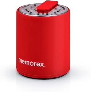 Amazon.com: Memorex Micro Bluetooth Speaker (Red): Home Audio & Theater