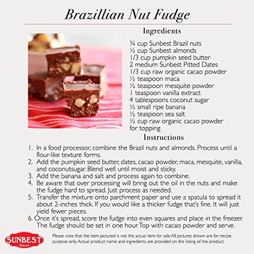 Sunbest Natural - Whole Brazil Nuts, Unsalted Nuts for Snacking, Baking, and Cooking, Non-GMO and Vegan Snacks for… - Image 7