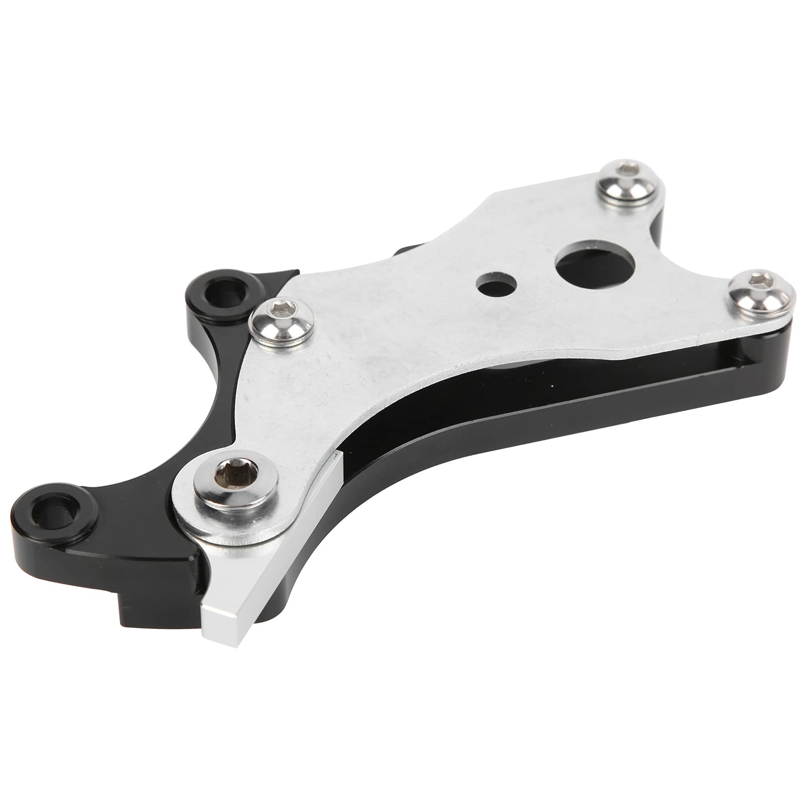 Cuifati Bike Disc Brake Adapter Converter, Aluminum Alloy Disc Brake Conversion Kits, 126g Upgrade Accessory for Bike BMX