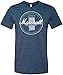 Marshall Heather Soft Style Ring Spun Cotton T-Shirt, Established Navy