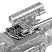 SMALLRIG Top Plate Cheese Mounting Plate for Blackmagic URSA Mini with Two Cold Shoe Mounted - 1853