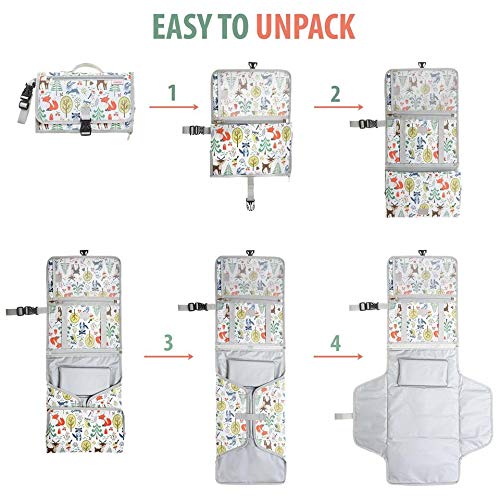 5 Amzia+Portable+Changing+Pad+withPacifier