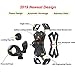 Automatic Shrinkage Bike/Motorcycle Phone Mount/Holder on Handlebar Flexible Stretch & 360 Degree Adjustment Suitable for iPhone/Android 4.0-6.5 inches Cellphonesthumb 1