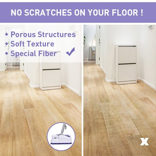 image for Mop Cleaning Pads for Light 'n' Easy S7338 - Microfiber Cleaning Pads,