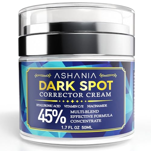 Ashania Dark Spot Corrector Serum for Face & Body – Niacinamide & Vitamin C Brightening for Hyperpigmentation, Melasma, Sun Spots, Age Spots & Uneven Skin Tone, Fast-Absorbing (1.7 Fl Oz)