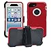 AlphaCell Cover Compatible with iPhone SE 2020 (2nd gen) / 8/7 (NOT Plus) | 2-in-1 Screen Protector & Holster Case Full Body Protection with Carrying Belt Clip | Protective Drop-Proof Shock-Proof