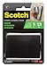 Scotch Brand Touch Fasteners, 6, Black, Holds up to 3 lbs/1 lb per 1" primary
