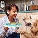 LC-dolida Puppy Treat Dispenser Dog Toys-Plastic Dog Food Puzzle Toys Bowl With Non-Slip/Increase Iq/Interactive Slow Dispensing Feeding Pet Dog Training Games Feeder For Mini Dog Puppies