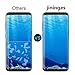 Galaxy S8 Glass Screen Protector , jininges [Case Friendly] [Updated Version] Screen Protector Applied HD Clear film Glass Screen Protector for Samsung Galaxy S8