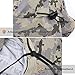 SUN CUBE Wide Brim Sun Hat with Neck Flap, Fishing Hiking for Men Women Safari, Neck Cover for Outdoor Sun Protection UPF50+ | Camo Gray