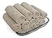 SALBAKOS - Premium Washcloths 12 Pack Set, 100% Turkish Cotton, Highly Absorbent & Quick Dry, Face Towels Wash Cloths for Hotel, Spa & Gym | 13