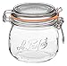 Le Parfait French Glass Canning Jar with 85mm Gasket and Lid Bundle Variety Kit - .5 Liter, .75 Liter, 1 Liter & 1.5 Liter (Variety Pack)