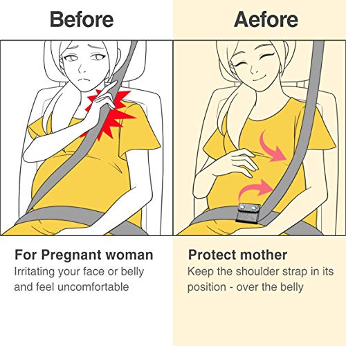 3 Seatbelt+Adjuster+Shoulder+Positioner+Protector