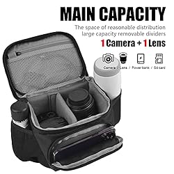 Cwatcun Small Camera Bag Compact Camera Shoulder
