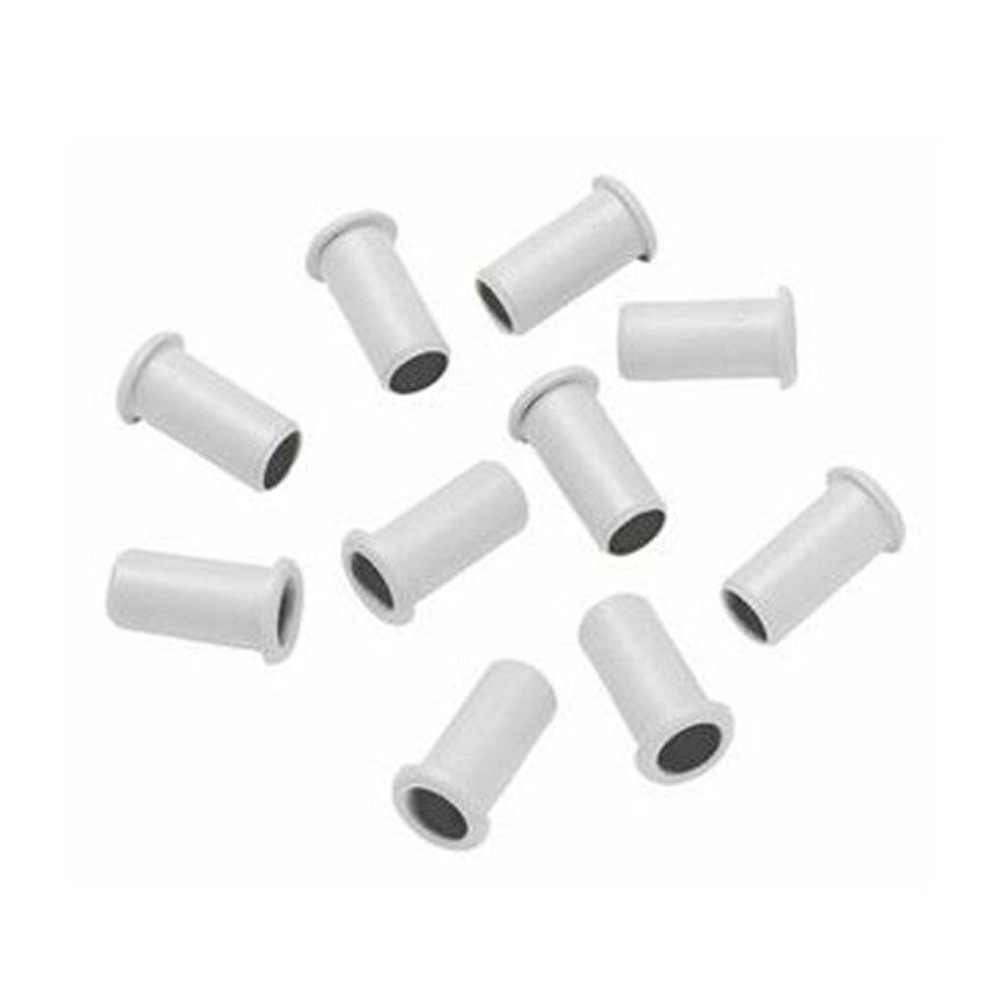 Pipestation 15mm Push Fit Fittings Pipe Inserts (50 Pack) - 15mm Pushfit Plumbing Fittings for Plastic PEX PB & Copper Pipe Radiators - Plumber's Pack (50 Pieces)