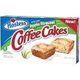 Hostess Coffee Cakes [One Box with 8 Snack Cakes] (Apple Streusel)
