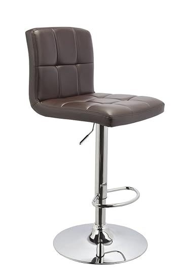 MBTC Cadbury Cafeteria Bar Stool Chair in Brown