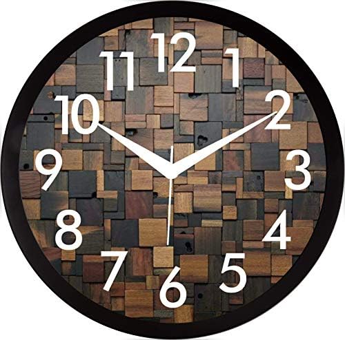 IT2M 11.75 Inches Designer Wall Clock for Home/Living Room/Bedroom/Kitchen (13379)