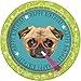 Pug Themed Birthday Party Plates and Napkins Serves 16